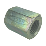 GAS IT 1/4" BSP Female fixed hexagon connector