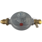GAS IT 30mbar Regulator With POL In & 8mm Compression Out