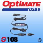 OptiMate USB Charger 2m Lead 330mA - SAE