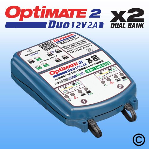 OptiMate 2 Duo x2 Dual Bank