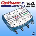 OptiMate 2 Duo x4 Quad Bank