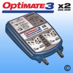 OptiMate 3 x 2 - 2x0.8a Charger
