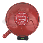 Calor Quick On Regulator Butane 37mbar/1.5Kg/H Capacity 27mm Fitting / 8mm Outlet